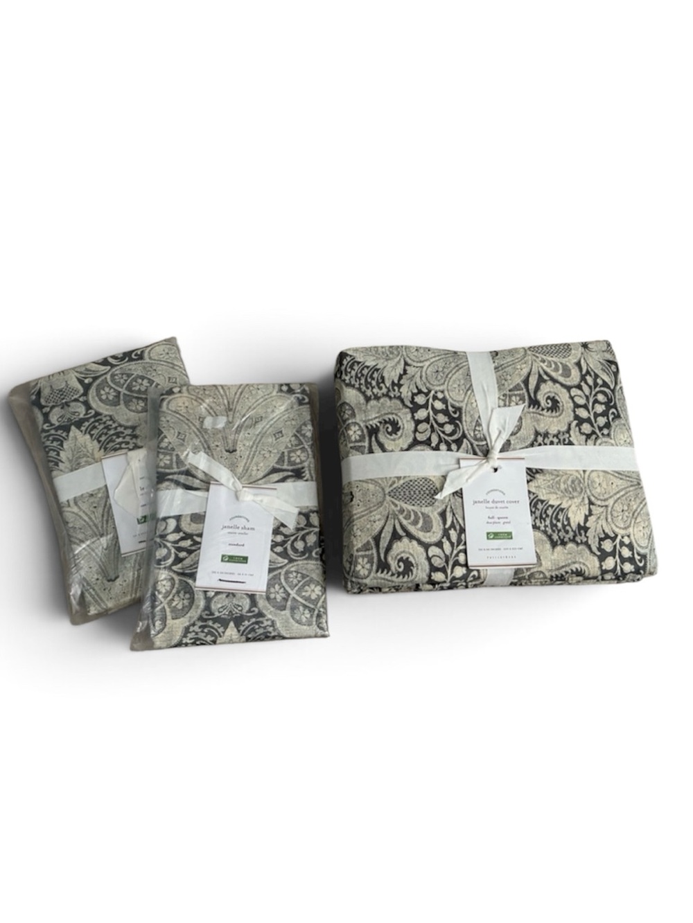 NWT Retired Pottery JANELLE Duvet & Standard Shams